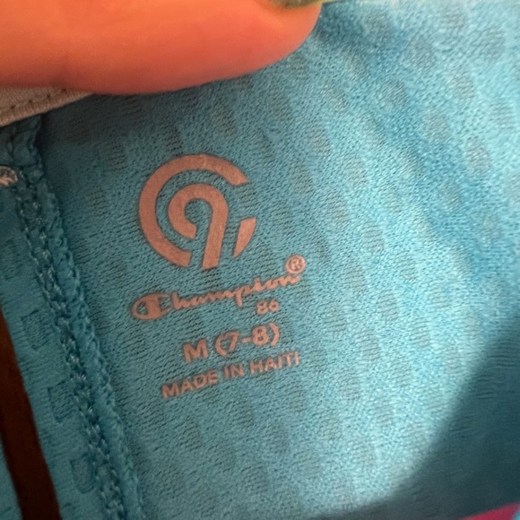 Champion “Shine on, Shine Bright” Active Sleeveless Top, Girl’s M (7/8) - Picture 4 of 5